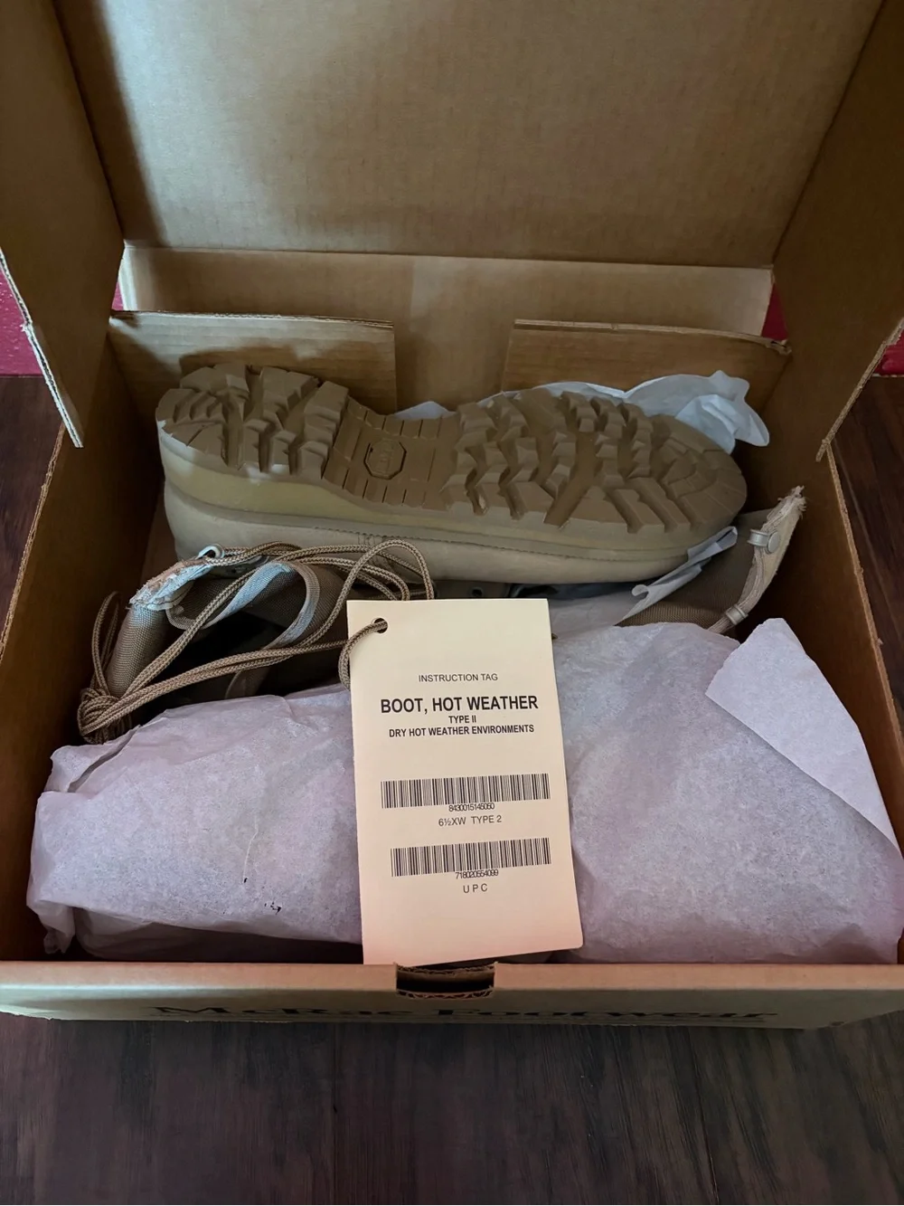 McRae Tan Tactical Lace-Up Boots for Men
